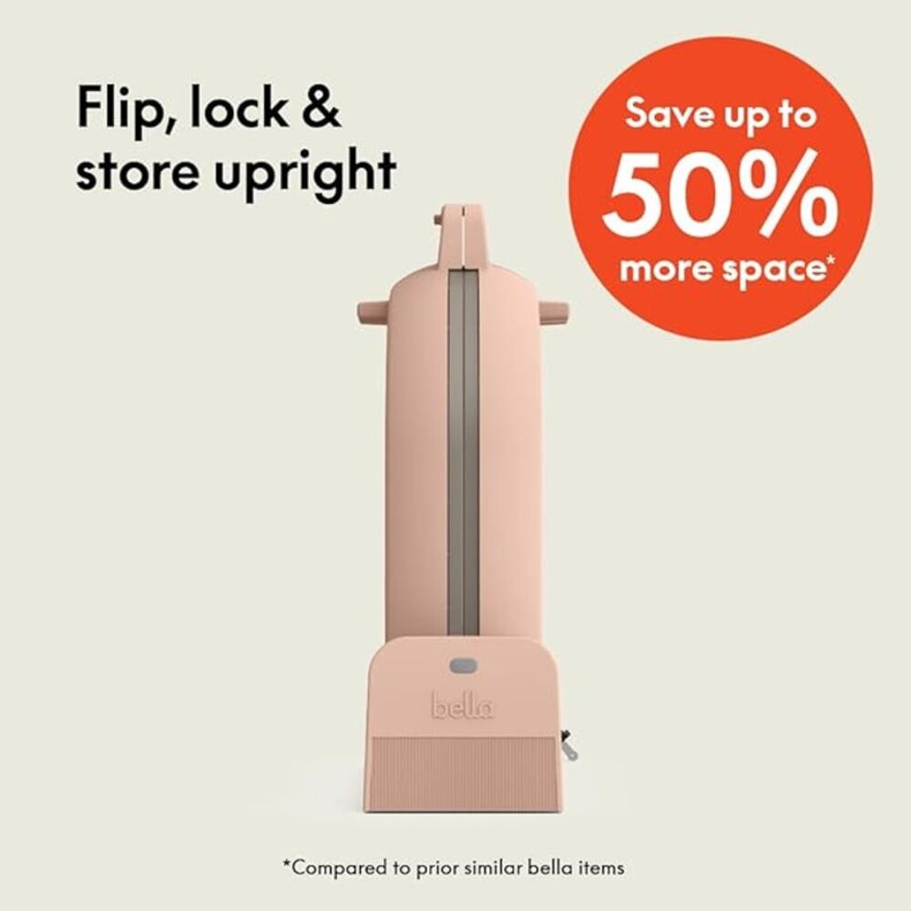 bella Flip-n-Store Waffle Maker with Ceramic Nonstick Coating | NEW - Picture 2 of 5